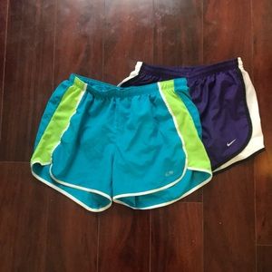 Pair of running shorts.